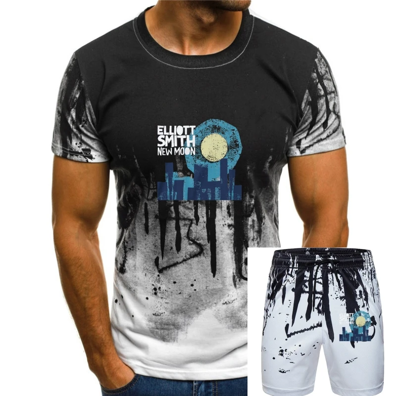 Authentic Elliott Smith New Moon Album Record Adult Soft T-shirt S M L XL XXL