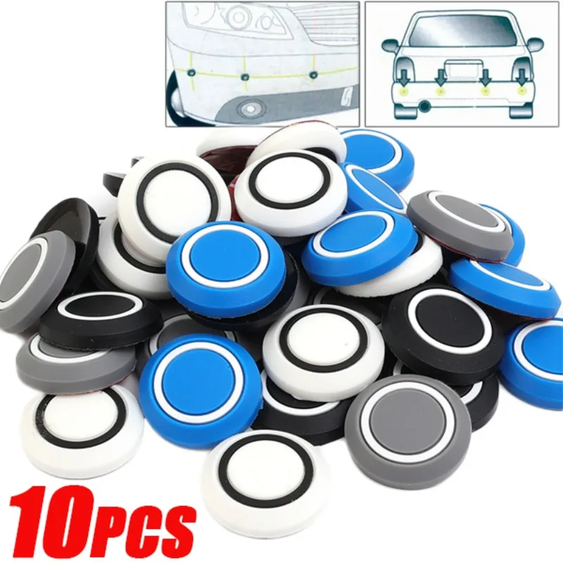 

Car Bumper Door Guard Corner Protective Sticker Styling Self-adhesive Anti-collision Cover Scratch Protector Pad Stickers 10pcs