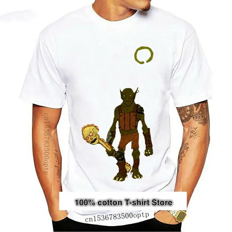

Camiseta de Goblin Shaman para hombre y mujer, ropa de moda, camisetas divertidas con cuello redondo, talla grande, S-5xl