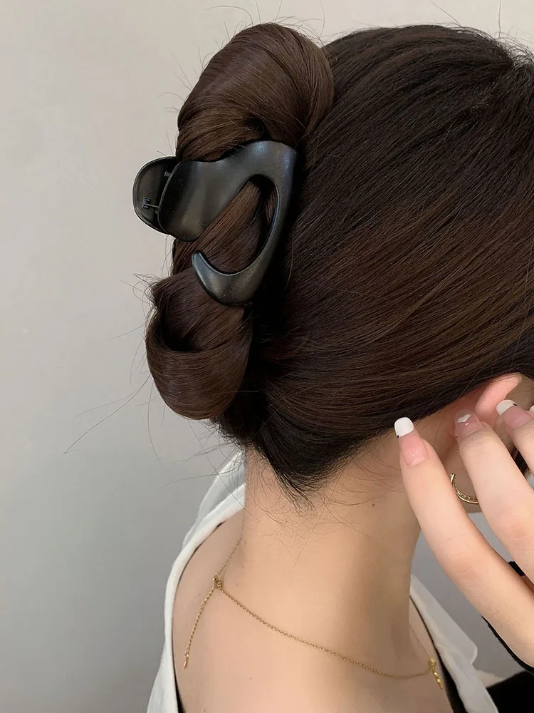 Модные металлические черные и серебряные аксессуары для подарка с когтями волос