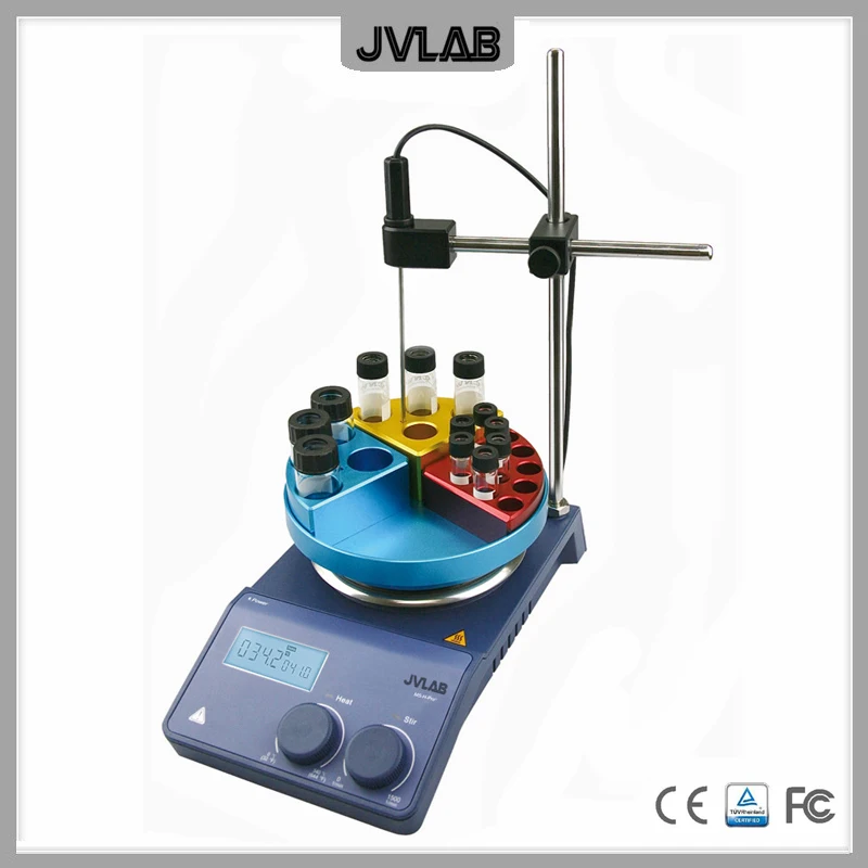 Cena Pakiet Mieszadło Magnetyczne Hotplate Max. Pojemność 20L Wyświetlacz LCD Mieszadło Magnetyczne 5 ''aluminiowa Płyta Grzewcza Do 340 (C) MS-H-PRO +