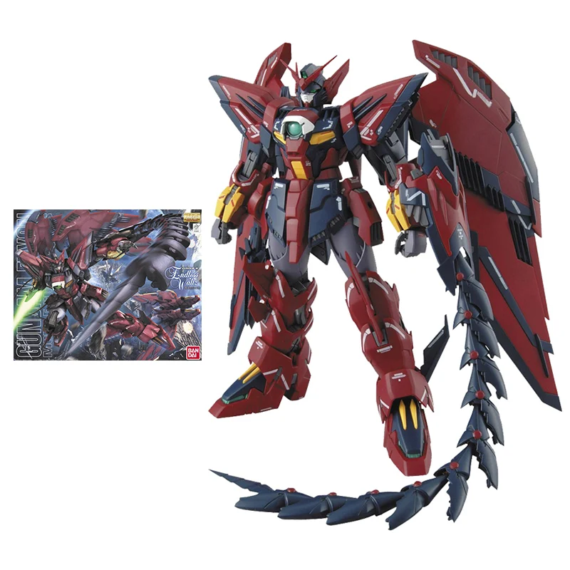 

Набор моделей Bandai Gundam, аниме-фигурка MG 1/100 OZ-13MS Epyon Gundam, оригинальный робот Gunpla, экшн-фигурка, игрушки для детей