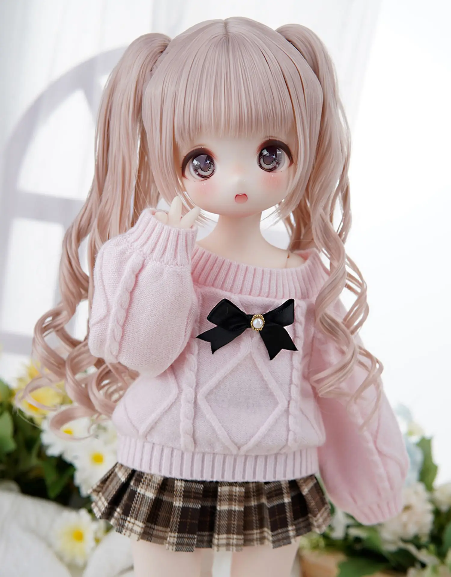 Новинка квадратная детская игрушка bjd 1/4 девочка кролик Боб тело sd мультяшная