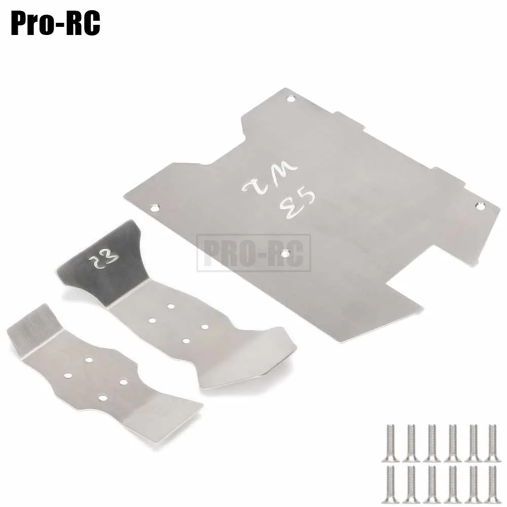 3 шт. противоскользящая пластина из нержавеющей стали протектор шасси защитная