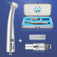 ai x600l ncl6 dental high speed fiber optic led standard head 6 holes n coupling handpiece surgical tools instrument kit