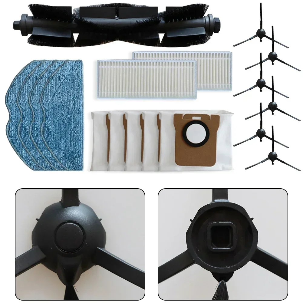 Основная боковая щетка фильтр тканевый мешок для пыли комплект 360 Botslab S8 Plus