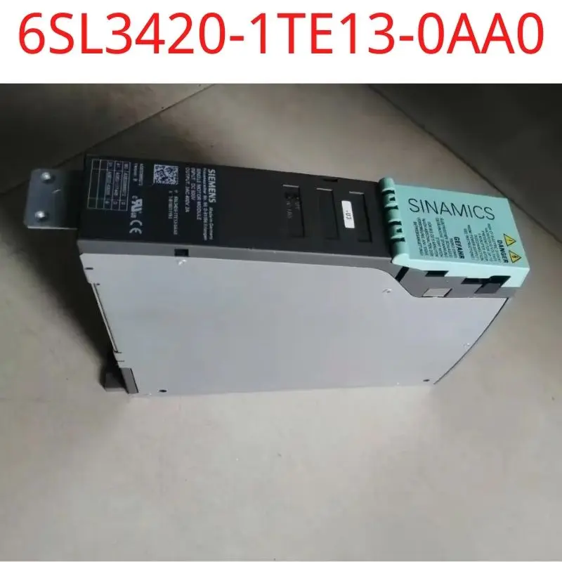 

used Siemens test ok real 6SL3420-1TE13-0AA0 SINAMICS S120 SINGLE MOTOR MODULE INPUT: DC 600V OUTPUT: 3AC 400V, 3A FRAME SIZE BO