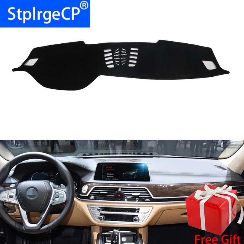 

Для BMW 7 серий 2016 2017 2018 2019 автомобильный коврик для стильного оформления, автомобильный коврик, задняя крышка, Солнцезащитный ковер для прибо...