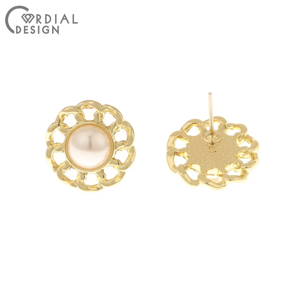 

Ювелирные аксессуары/серьги-гвоздики/ручная работа/имитация жемчуга/Сделай сам/фурнитура и компоненты для ювелирных изделий Cordial Design 50 шт. ...