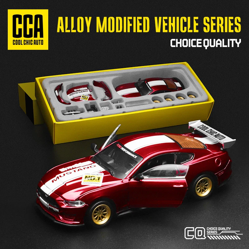 

Z3 CCA MSZ 1:42 2018 Ford Mustang GT Alloy Toy Car Model Racing Alloy assembly series sports cars Fitting styles