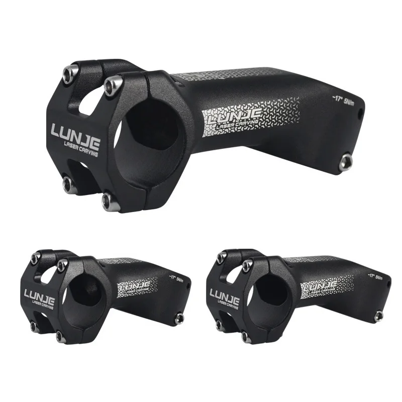 

Bicycle Stem Angle ±17° Ultra-light Aluminum Alloy 60/70/80/90/100mm Off-road Mountain Road Bike Racing Stem