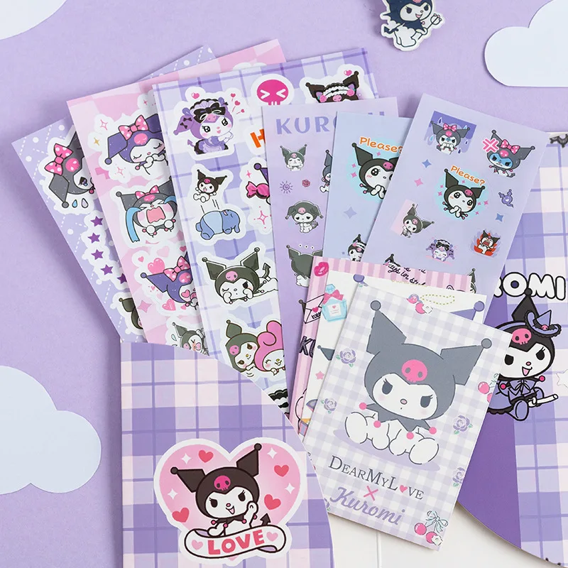 

Kawaii Sanrioed Anime Stickers Aesthetic Cute Kittys Kuromi My Melody Cinnamoroll Decals Graffiti Decorative Stickers Kids Toys