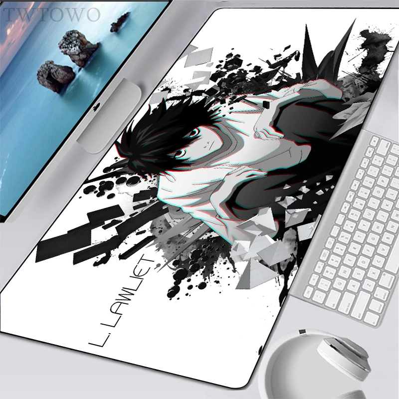 

Mousepad Computer New Custom keyboard pad MousePads Desk Mats Anime Death Note Laptop Anti-slip Natural Rubber Soft Mouse Mat