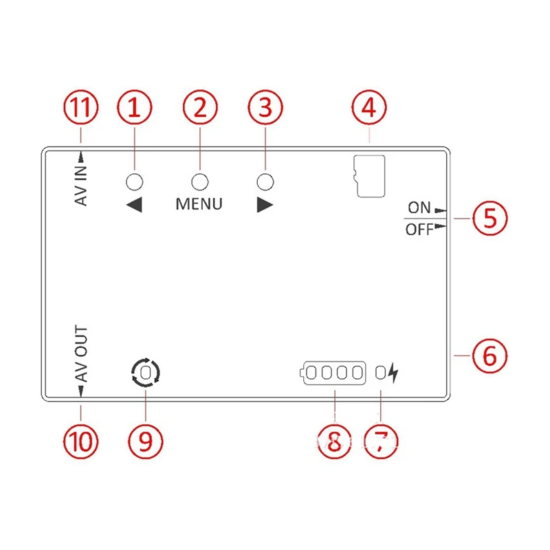 Мини-FPV DVR видео-аудио рекордер NTSC/PAL встроенный аккумулятор 3 7 В 400 мАч для FPV RC