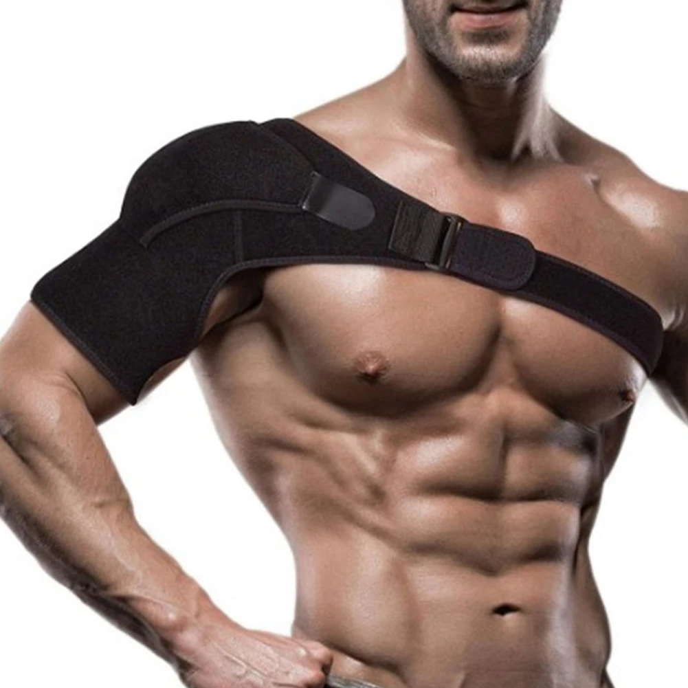 

Women Men Shoulder Brace Support With Adjustable Strap Breathable Neoprene Shoulder Support Sport Gym Compression Guard Protect