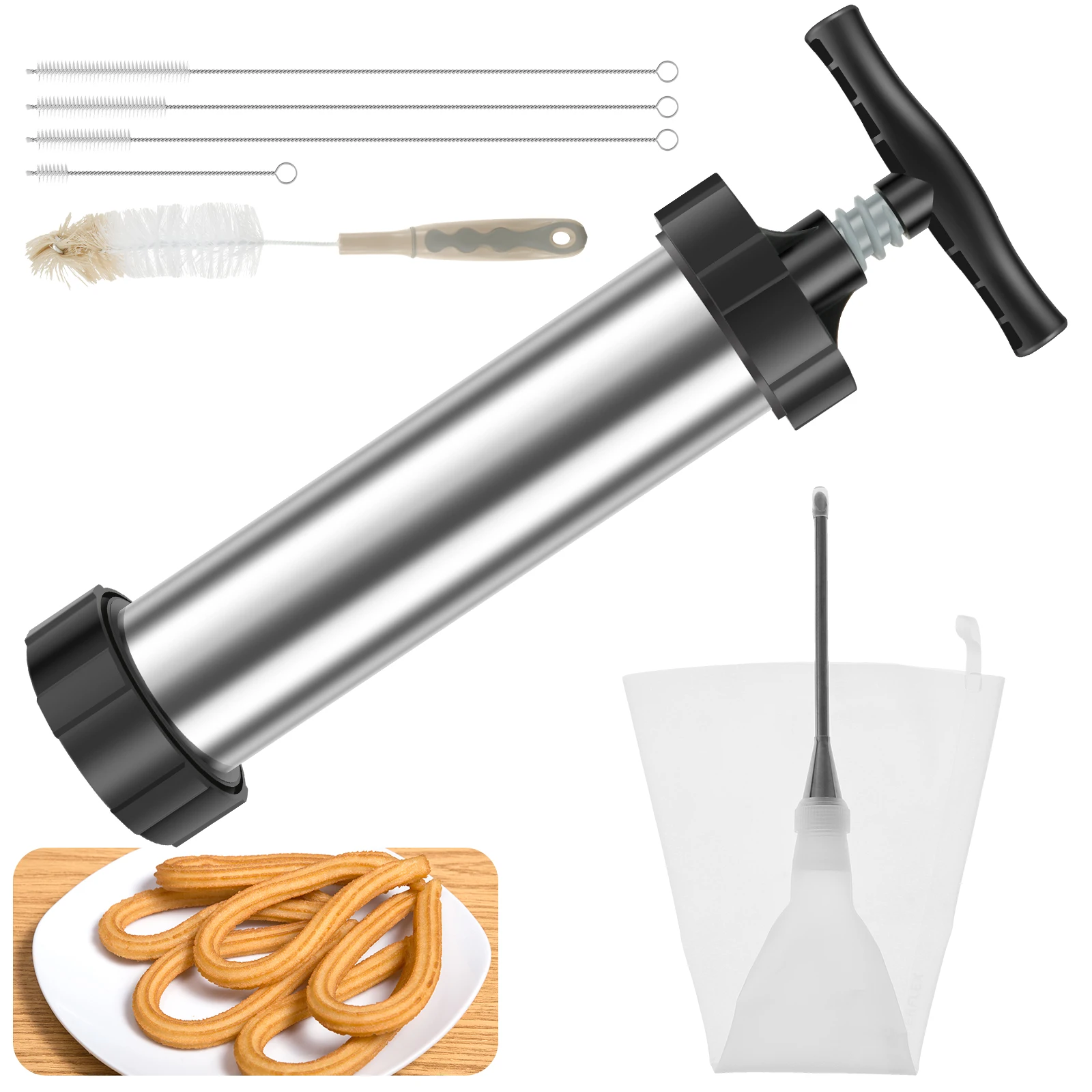 Набор Для Изготовления Чурро Кондитерских Инструментов Из Нержавеющей Стали С