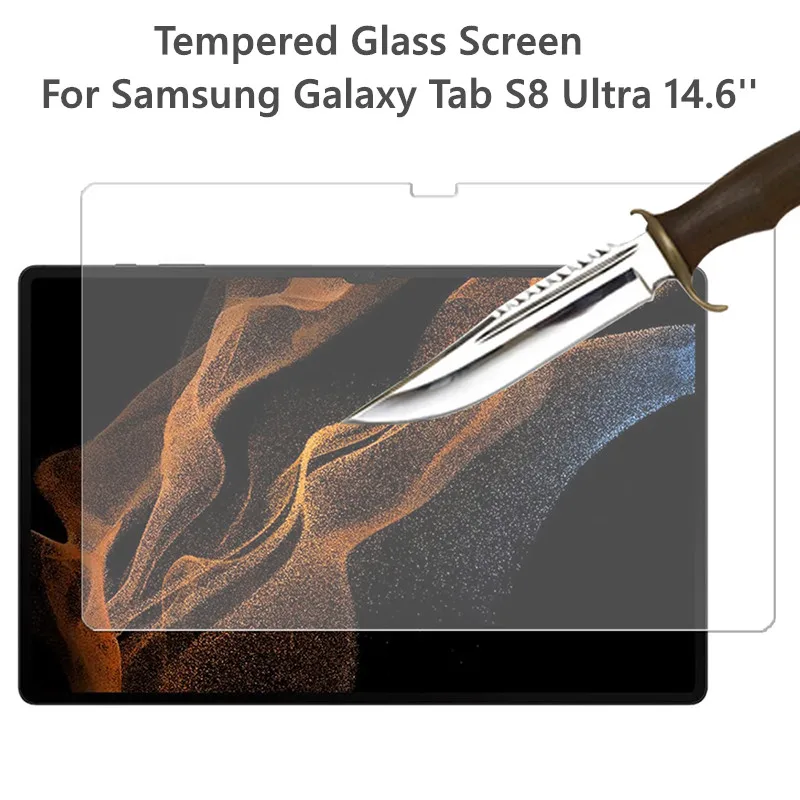 

Закаленное стекло для Samsung Galaxy Tab S8 Ultra 14,6 ''SM-X900 X906, полное покрытие, защита экрана планшета, защитная пленка, Стекло 9H
