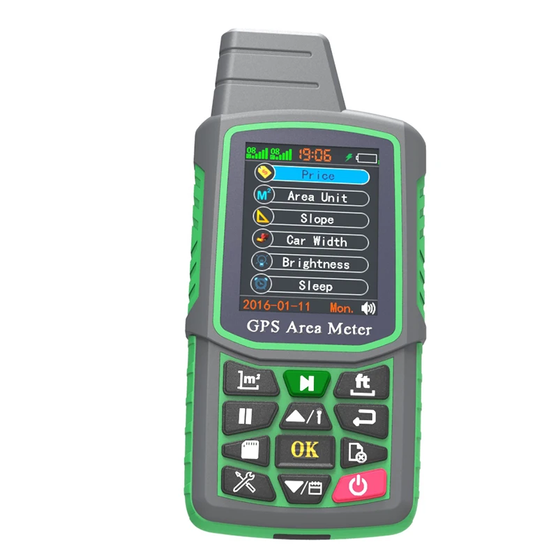 

2022 hot sales measuring instruments GPS land meter use for Farm Land Surveying And Mapping Area Measurement display measuring