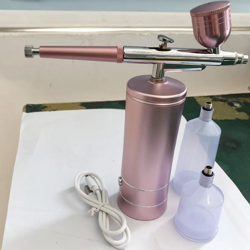 Воздушный компрессор краскопульт аэрограф для дизайна ногтей маникюр рукоделие