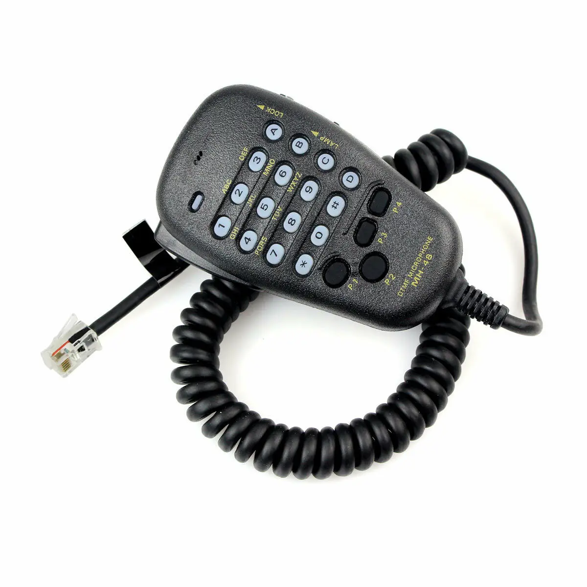 DTMF Speaker For YAESU MH-48 MH-48A6J DTMF Hand Microphone for FT-8800R FT-8900R FT-7900R FT-1807 FT-7800R FT-2900R FT-1900R