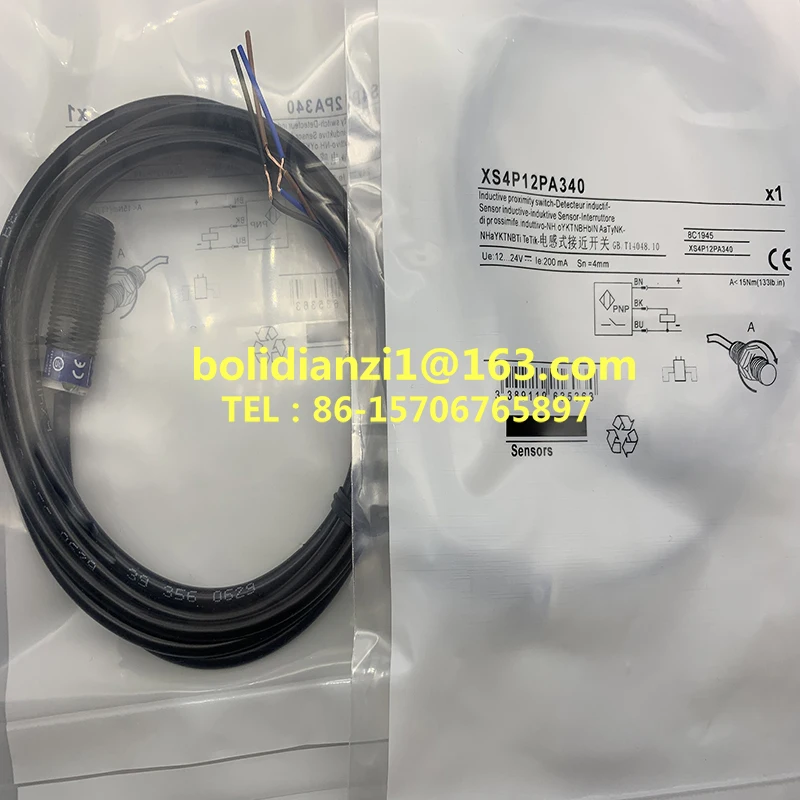 Оригинальный датчик XS4P12PA340 XS4P12NA340 XS4P12PA340D XS4P12NA340D