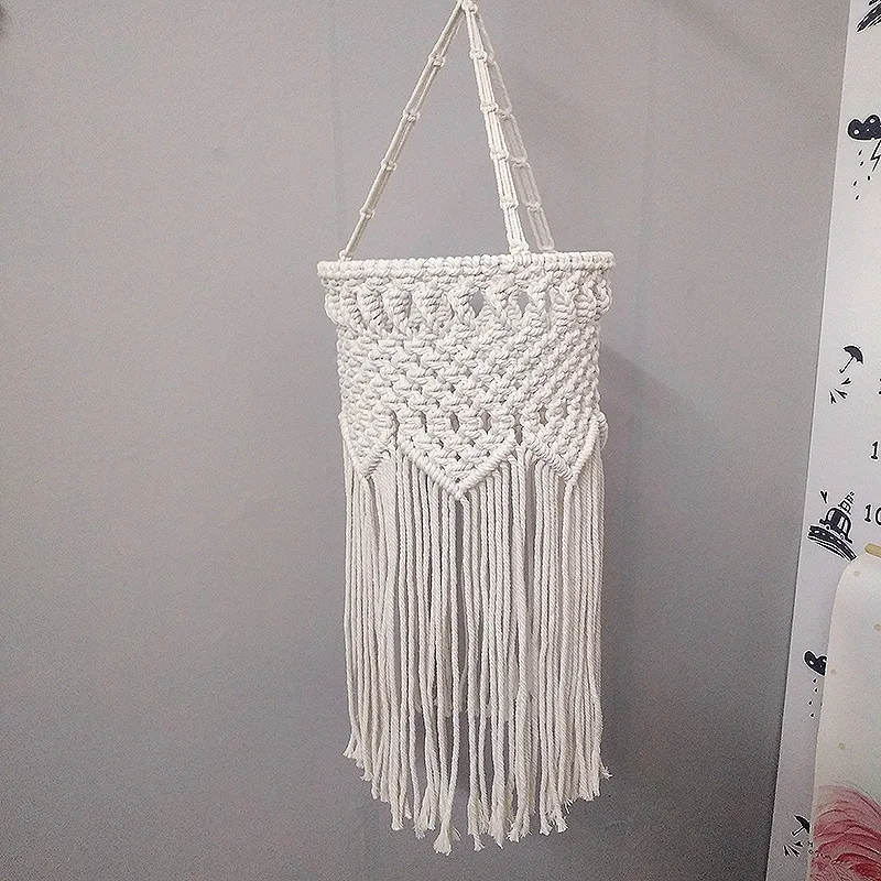 Фото Макраме Lampenkap Плафон Подвесной светильник Schaduw с кисточками Kroonluchter Boho Свадьба Opknoping Handgeweven Гобелен для ручного выращивания Декор №4
