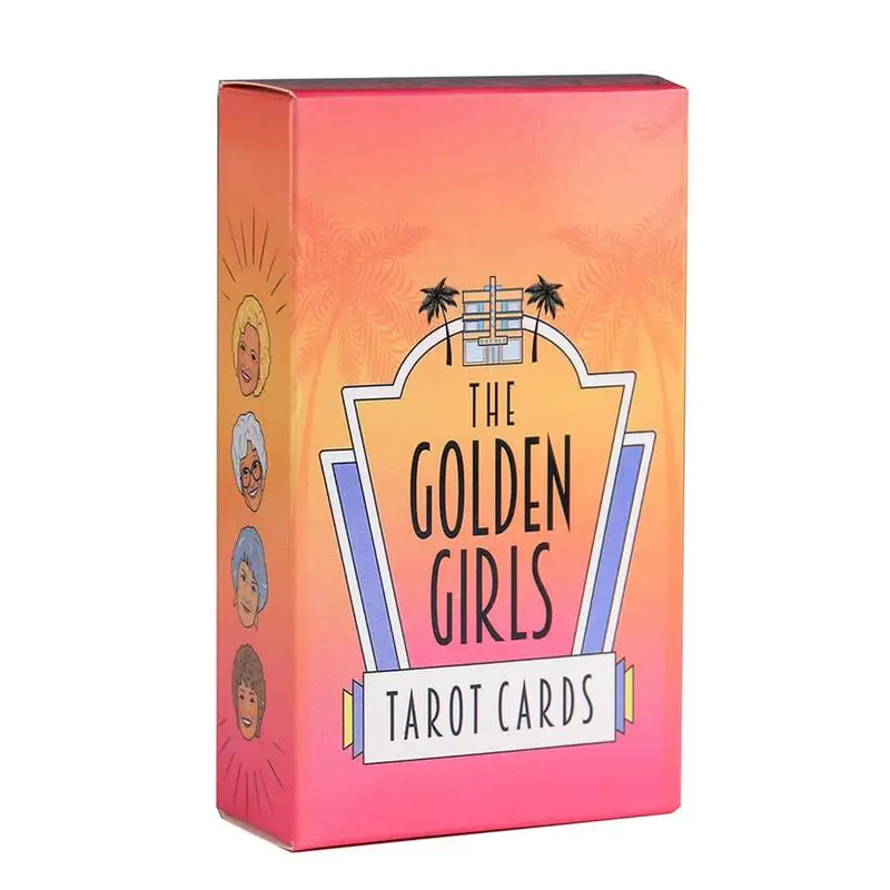 

New The Girls Tarot Cards English Deck Board Cards Family Board Game Playing Game Cards Party Game Coated Paper