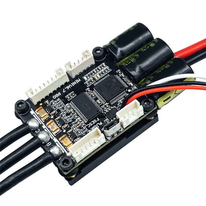 FLIPSKY 4-13S Lipo ESC Speed Control Mini FSESC6.7 70A База на VESC6.6 с алюминиевым анодированным