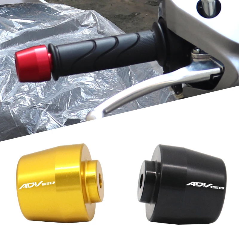 

Motorcycle Accessories for Honda VARIO150 VARIO160 ADV150 ADV160 ADV VARIO 150 160 Handlebar Grips Handle Bar Cap End Plugs