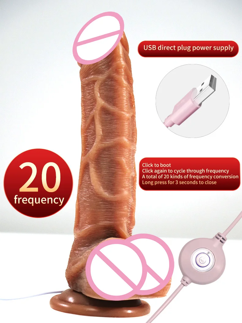 Женский Вибратор с функцией вращения