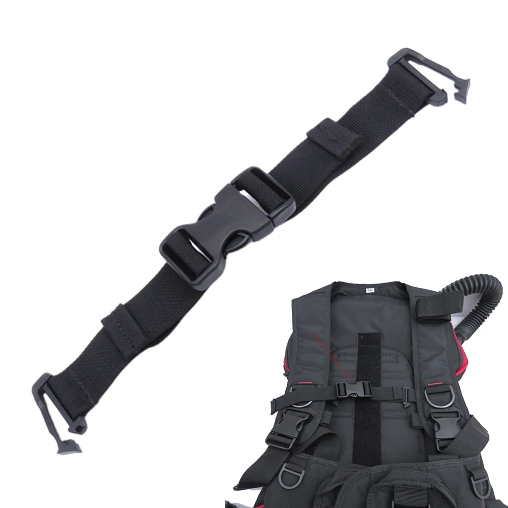 

1 шт. ремешок для грудины для подводного плавания + нейлоновый зажим + пряжка из АБС для кемпинга на открытом воздухе рюкзак аксессуары для дайвинга