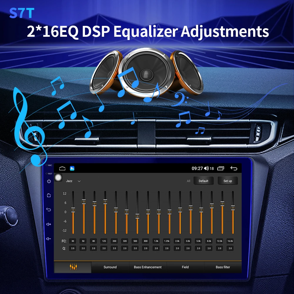 $106.21 EKIY S7T Android 10 Car Radio For Kia Borrego Mohave 2008-2012 Stereo Carplay Multimedia Video Player GPS Navigation BT 2din DVD