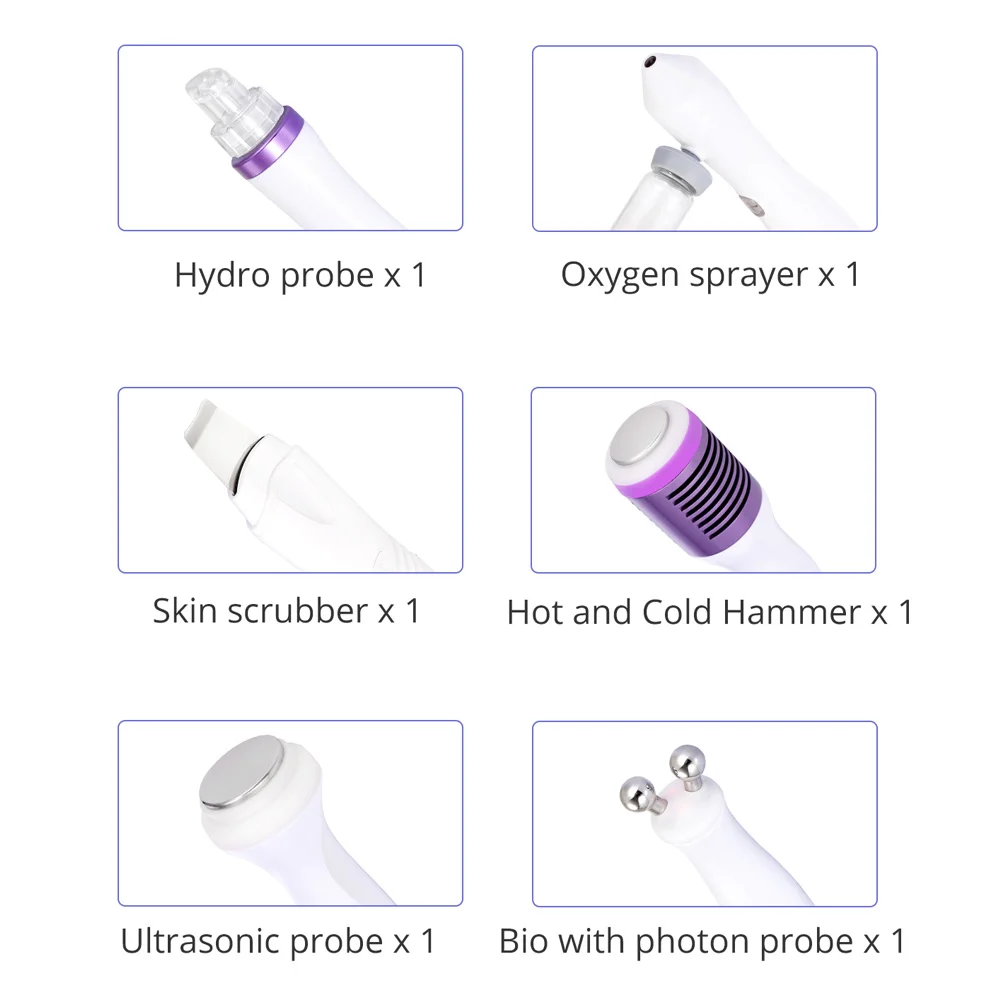 Профессиональная гидро-дермабразия аквапилинг ультразвуковой уход за лицом