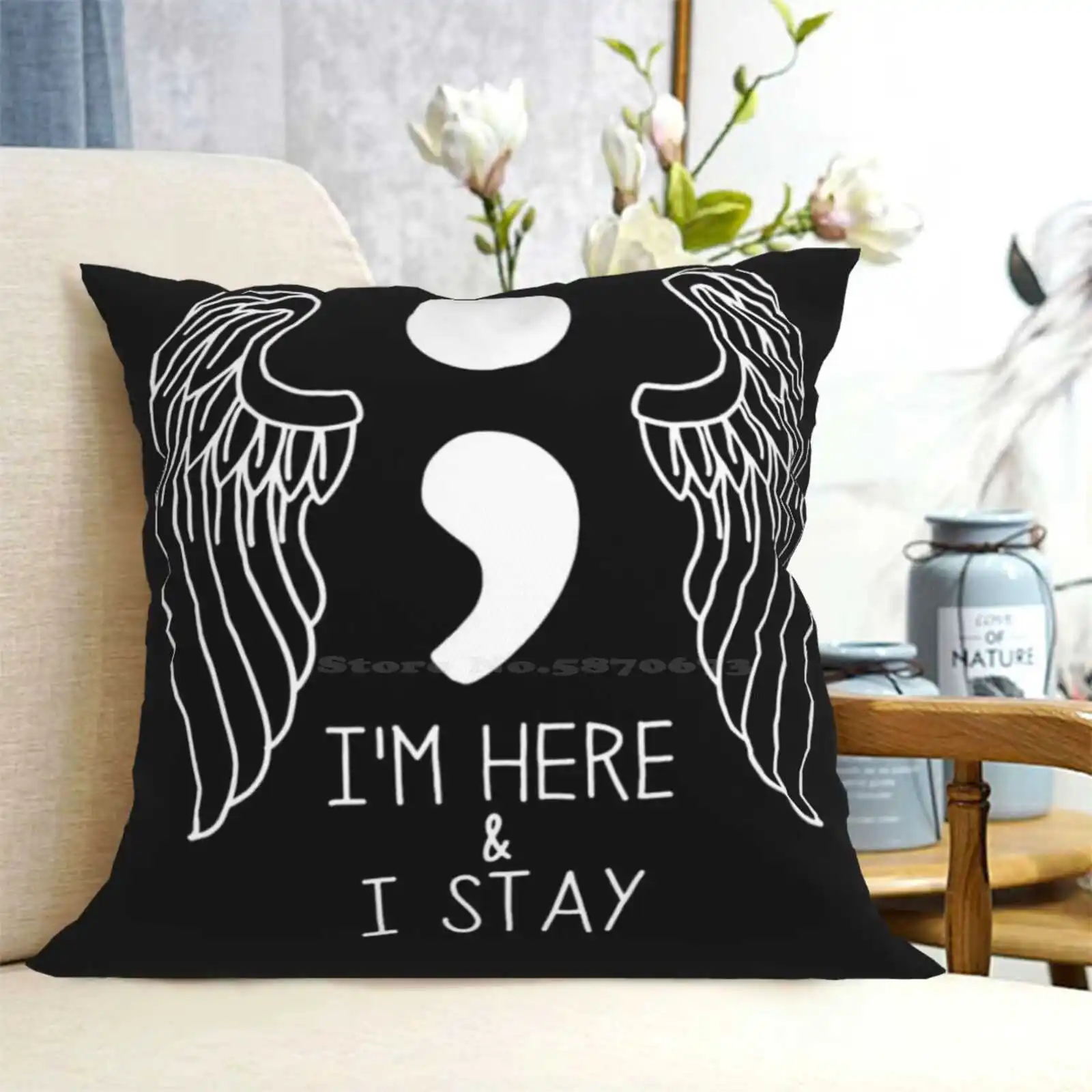 Наволочка Wynonna Earp Waverly Provost Халкли я здесь и остаюсь