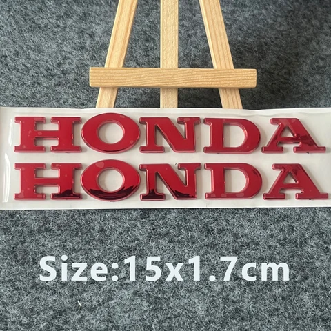 Для 3D наклейки на мотоцикл Honda, эмблема, логотип, наклейка