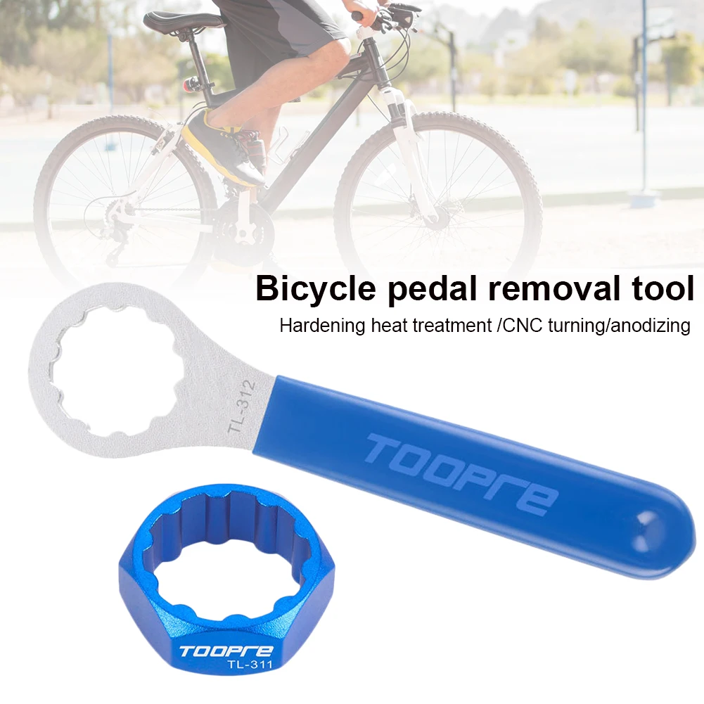 

1pc RISK 10T Bicycle Pedal Disassembly Tool Lock Pedal Shaft Installation And Removal Tool for SHIMANO 10-tooth Pedals