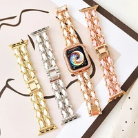 stainless steel strap for apple watch 6 4 se 7 band 44mm 42mm 45mm 3841 for apple watch series 5 40mm strap band bracelet belt
