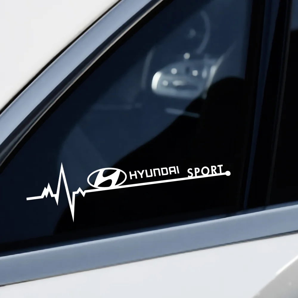 Автомобильные аксессуары 3D виниловые наклейки с эмблемой для Hyundai Sonata I20 Elantra Santafe