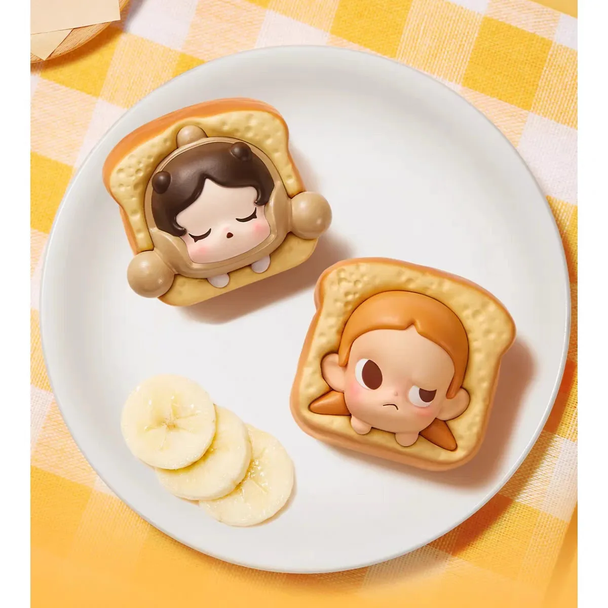 Весь набор 12 шт. серия POPBean Baked Bread Dimoo Skullpanda Pucky Crybaby Sweet Bean Zsiga Labubu CHAKA экшн-фигурка