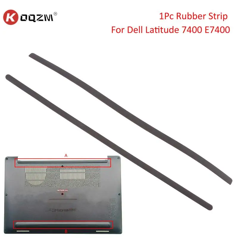 

1Pc Rubber Strip Laptop Bottom Shell Cover Foot Pad For Dell Latitude 7400 E7400 Non-Slip Bumper Feet Strips Laptop Accessories