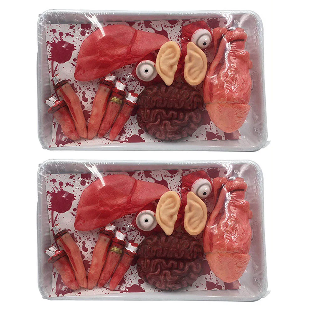 

Human Body Horror Trick Props Home Decor Halloween Decoration Emulsion Organs