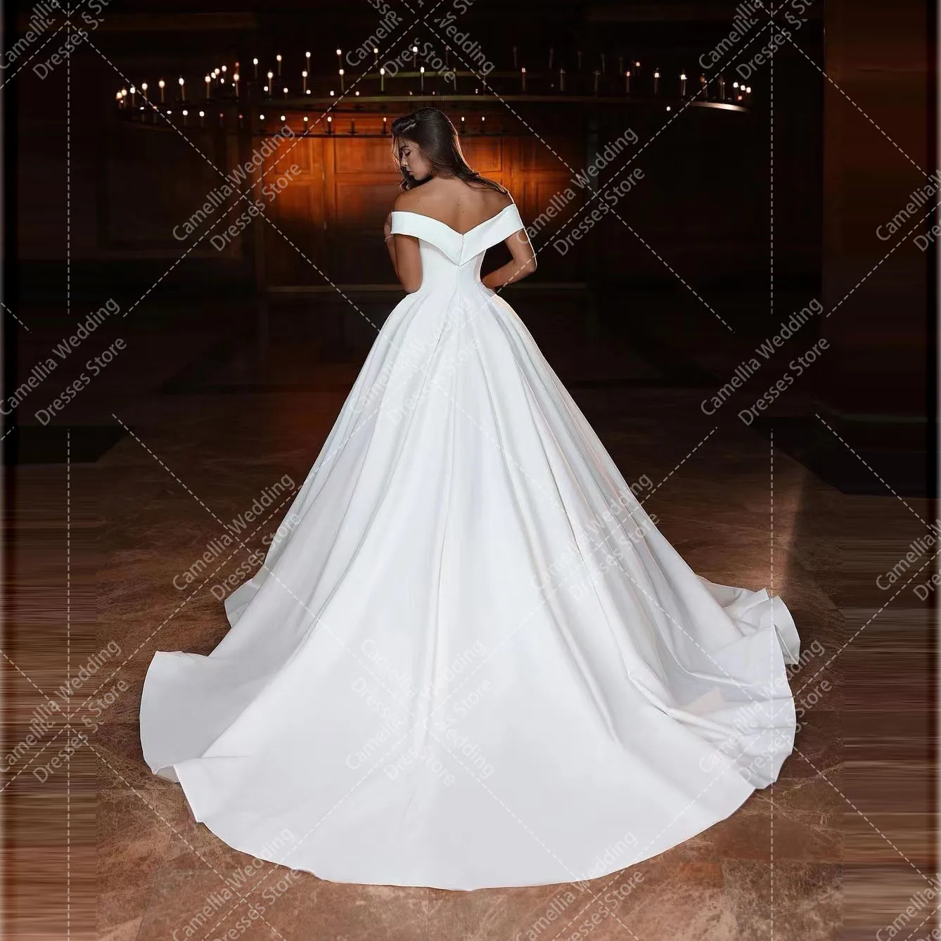 Рисунок 2 - Женское атласное свадебное платье It's yiiya