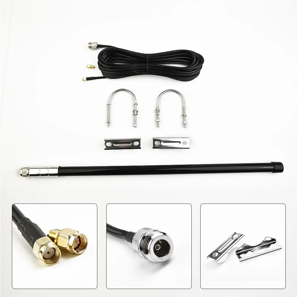 

Helium Miner 868mhz Antenna 915mhz Lora Wan Antenna RAK Bobcat Mining Hotspot Lorawan Antenna 12dBi 8M Omni Fiberglass Aerial
