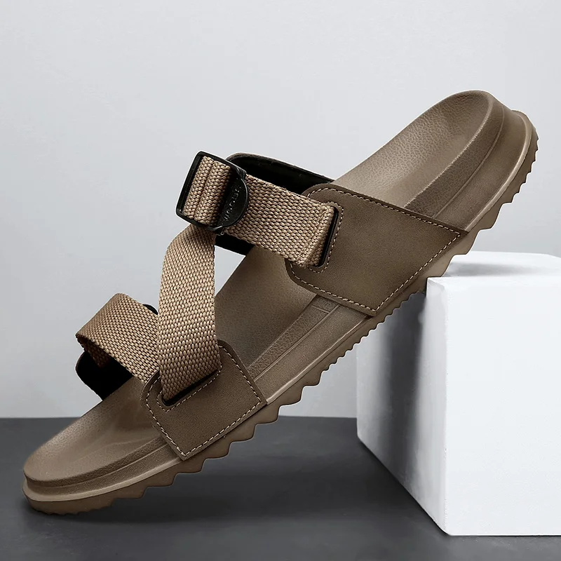 

Men's Casual Slippers Summer Unisex Fashion Soft Bottom Comfortable Sandals Easy To Match Good Quality Couples Beach Shoes