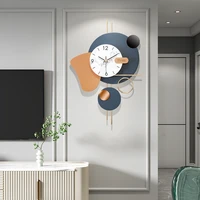 large wall clock modern design home decor personality quartz clocks luxury metal simple living room wall decoration wall watches