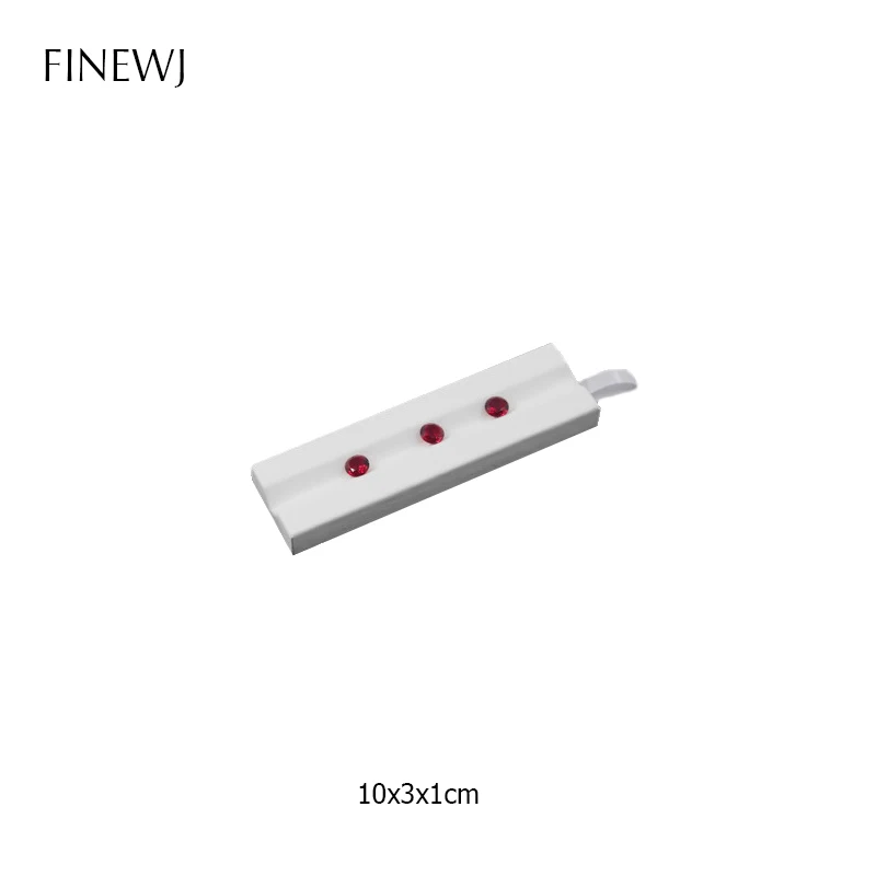 Держатель для ювелирных изделий WILLJANE, кожаный, белый