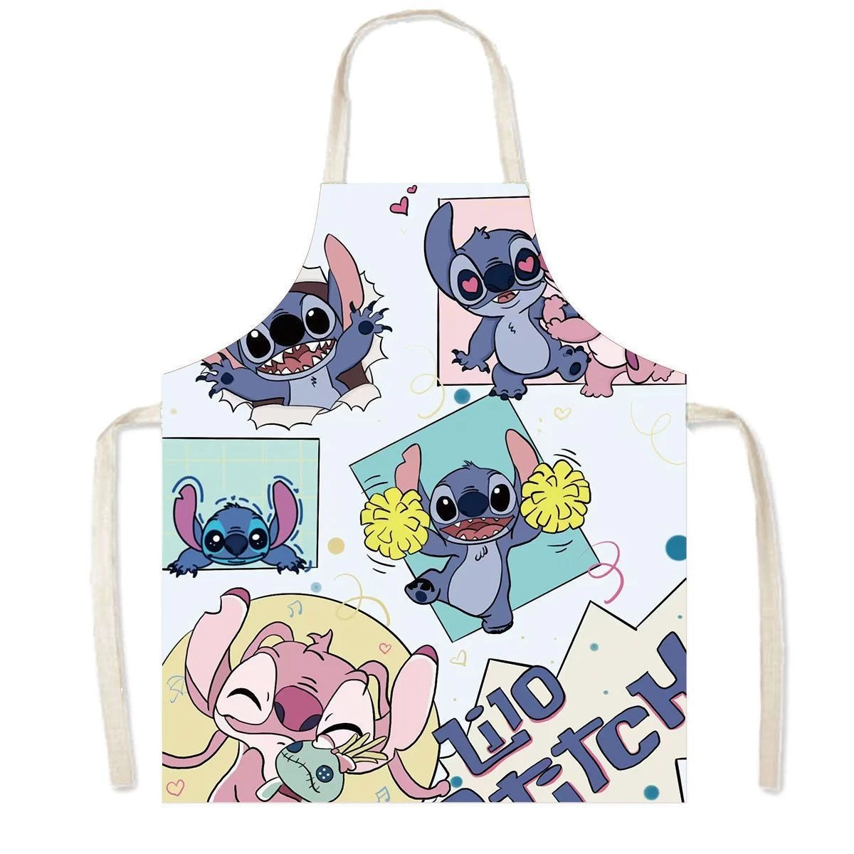 

Льняной фартук MINISO с милым узором