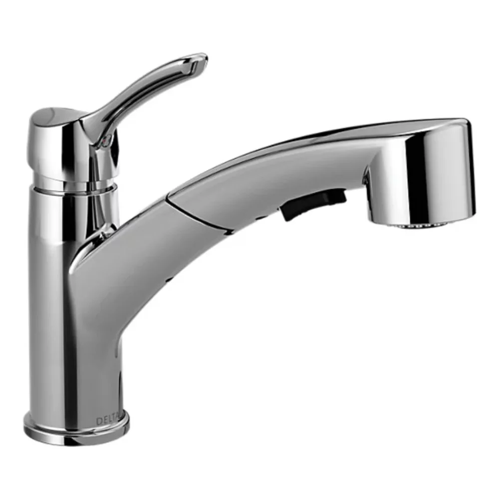 

Delta 4140-Dst Collins Pull-Out Spray Kitchen Faucet - Chrome