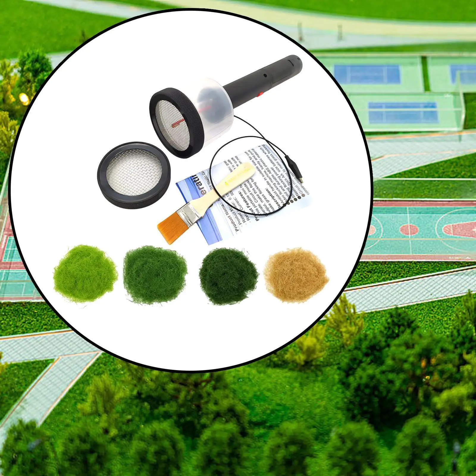 Статические наборы аппликаторов для травы портативный инструмент рукоделия