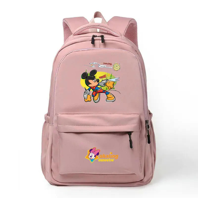 Модный детский рюкзак из магазина Disney школьный ранец с рисунком Микки Мауса для
